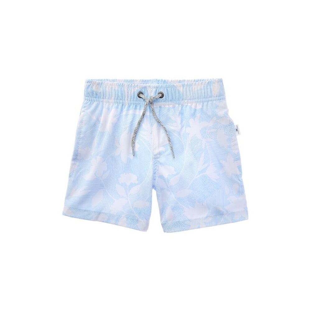 Vintage Summer Boys Swim Short, Blue